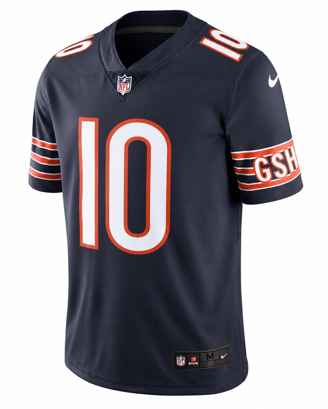 Men's Chicago Bears Mitchell Trubisky Nike Navy Vapor Untouchable Limited Player Jersey