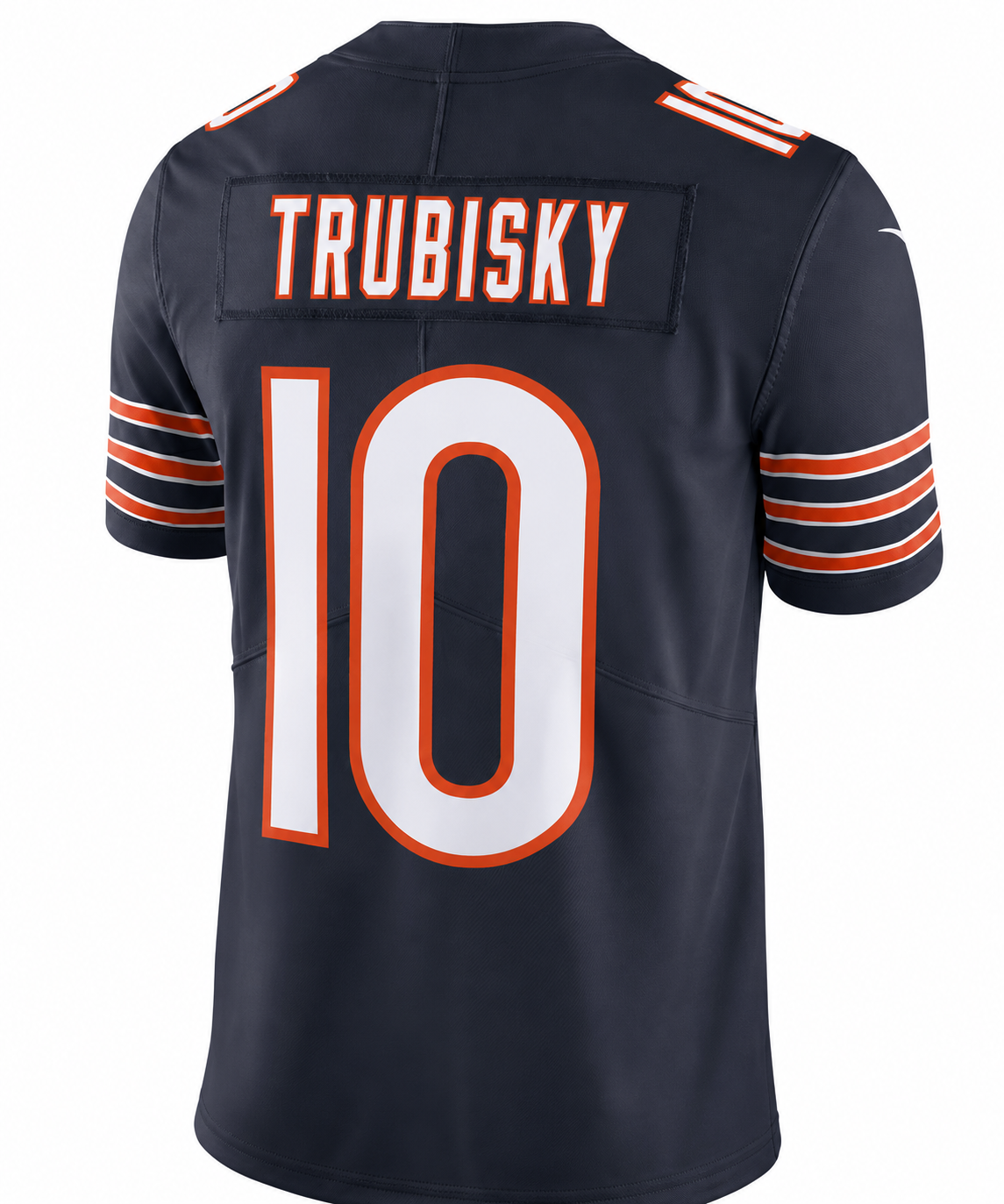 Men's Chicago Bears Mitchell Trubisky Nike Navy Vapor Untouchable Limited Player Jersey