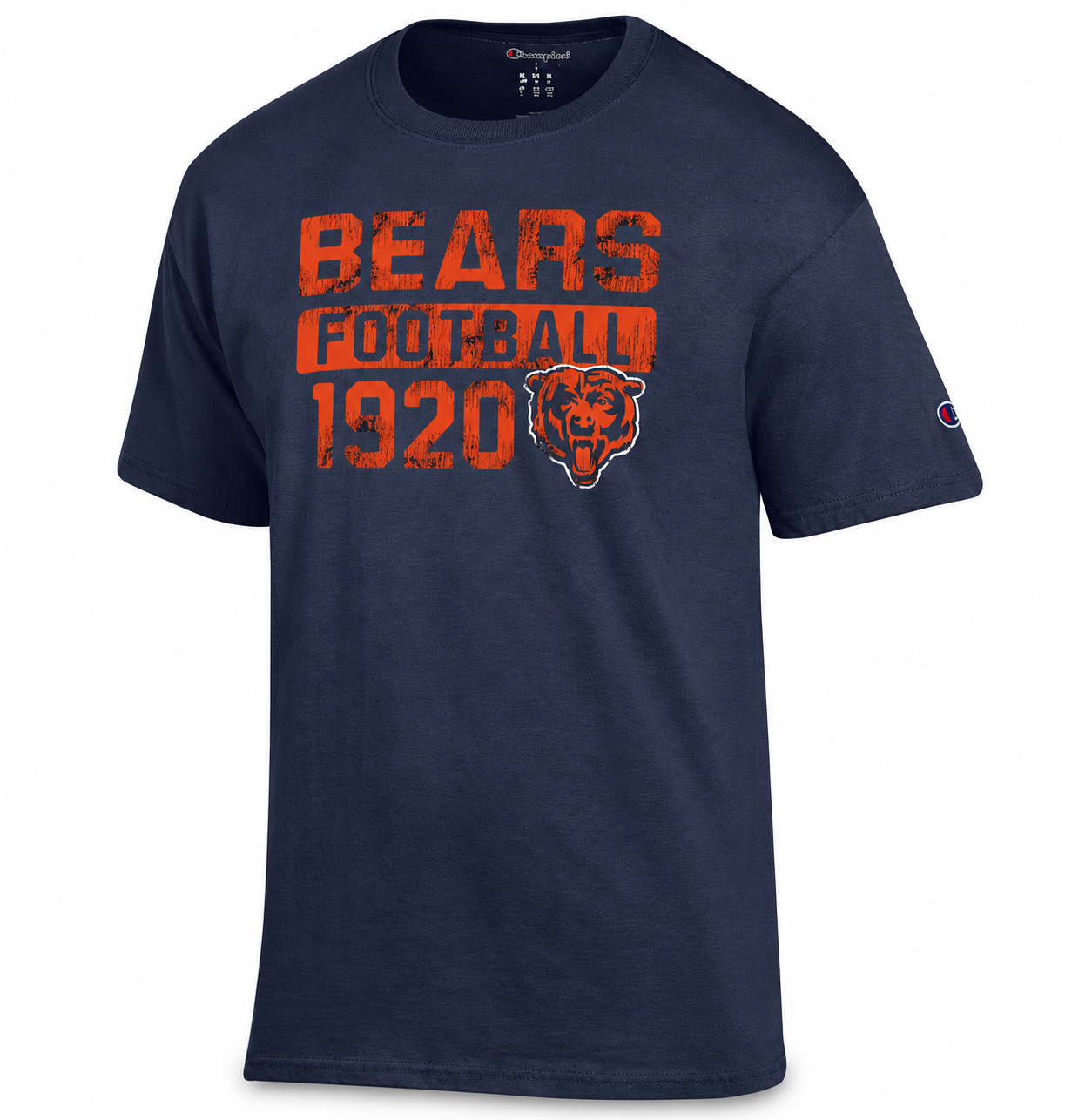 Men's Chicago Bears Navy Champion T-shirt