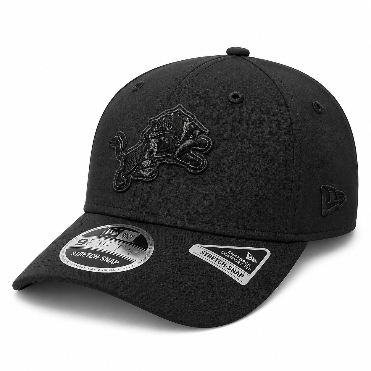 Men's Detroit Lions New Era 2026 NFL Sideline 9SEVENTY Black Adjustable Hat