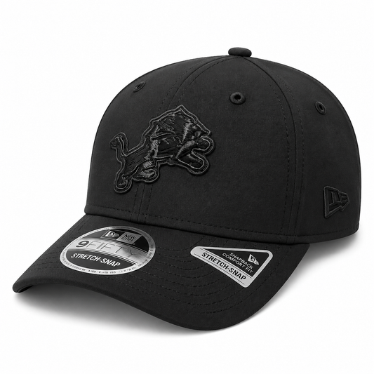 Men's Detroit Lions New Era 2026 NFL Sideline 9SEVENTY Black Adjustable Hat