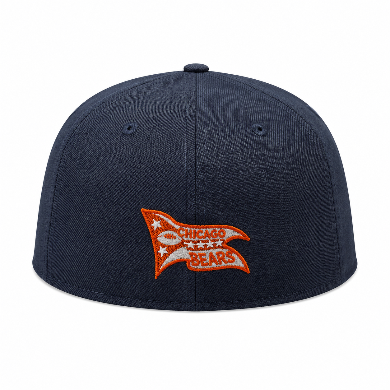 Chicago Bears "B" Logo Nightshift Navy Traditions New Era 59FIFTY Fitted Hat