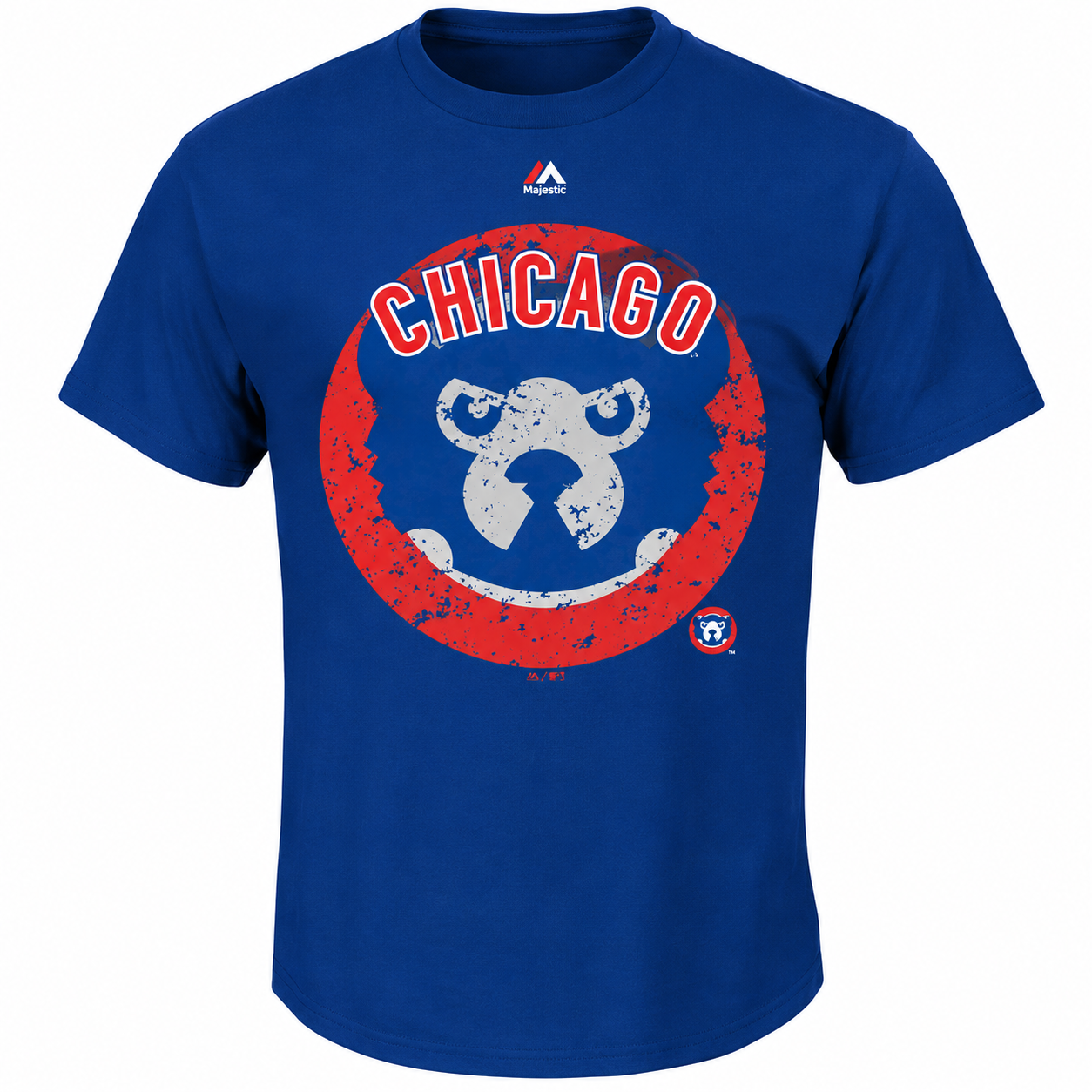 Men's Chicago Cubs Majestic Cooperstown League Domination T-Shirt