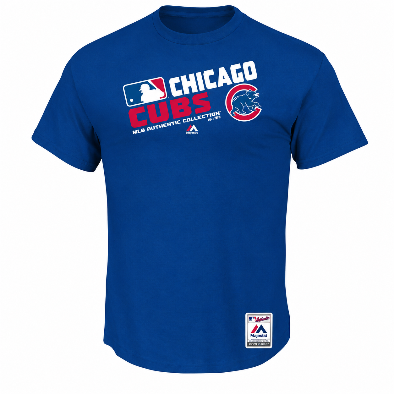Men's Chicago Cubs Cooperstown Collection Royal Team Choice T-Shirt
