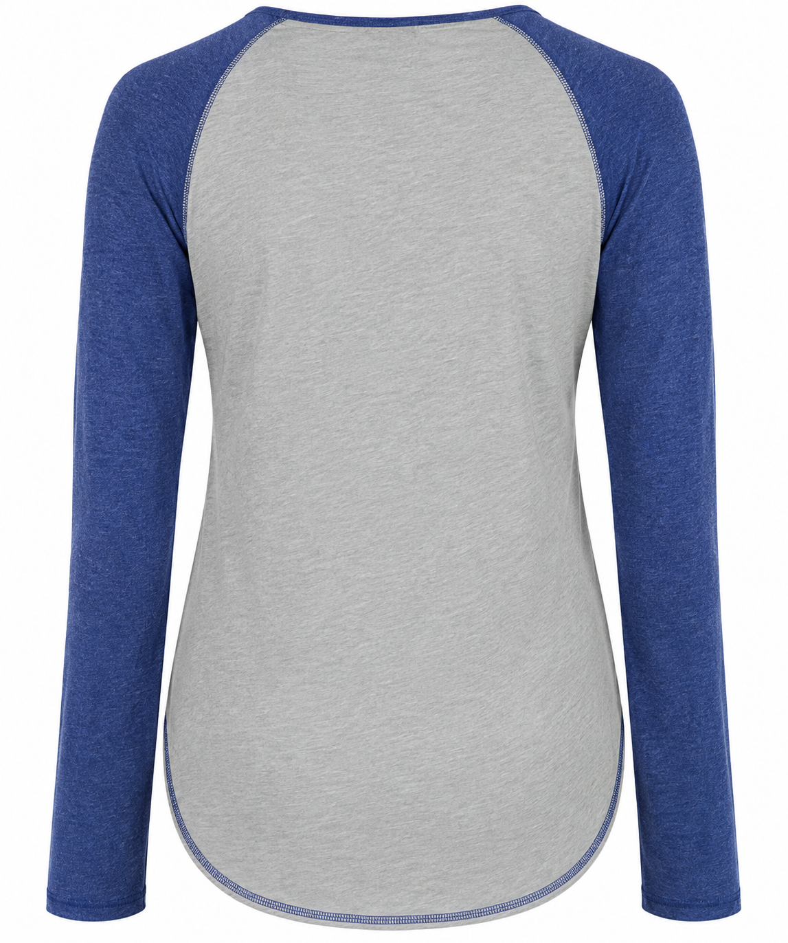 Women's Chicago Cubs Gray/Blue Line Drive Long Sleeve T-Shirt