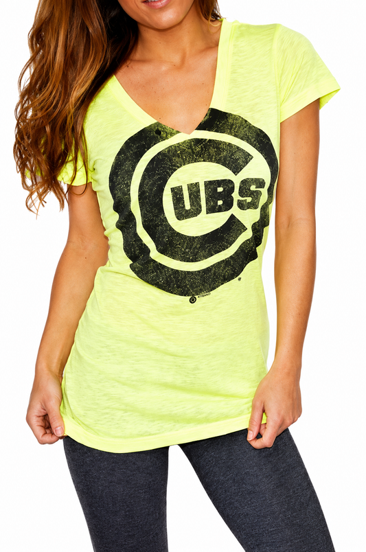 Women's Chicago Cubs Look At Me! Tee