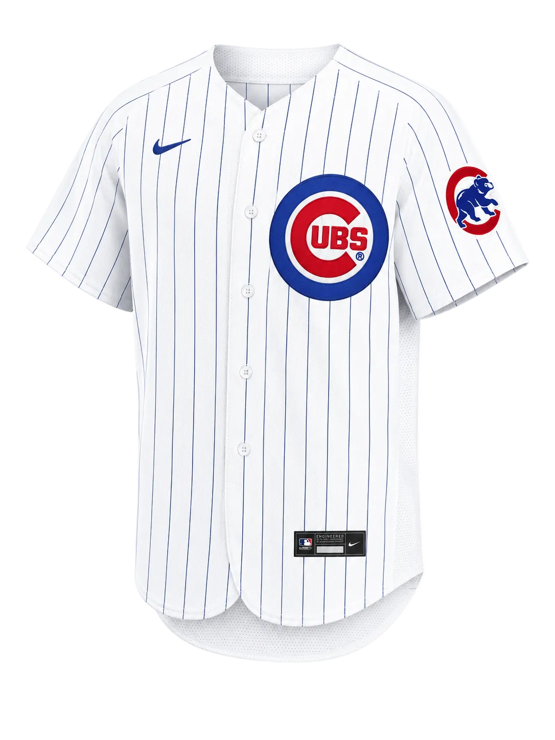 Men's Chicago Cubs Nico Hoerner Nike Home White Authentic Player Jersey