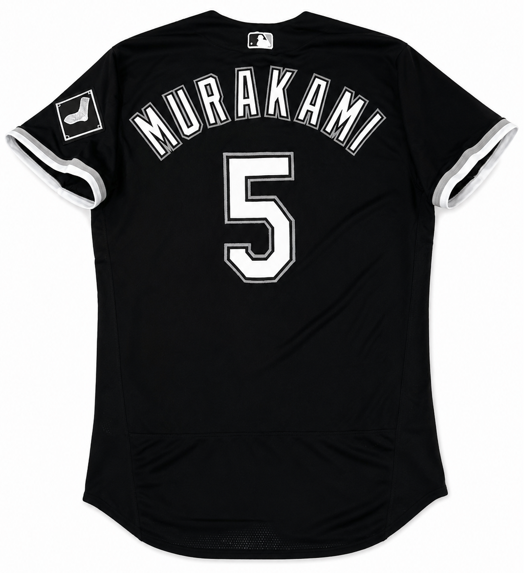 Men's Chicago White Sox Munetaka Murakami Nike Black Alternate Authentic Player Jersey