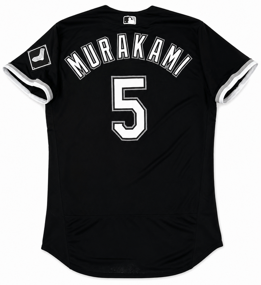 Men's Chicago White Sox Munetaka Murakami Nike Black Alternate Authentic Player Jersey