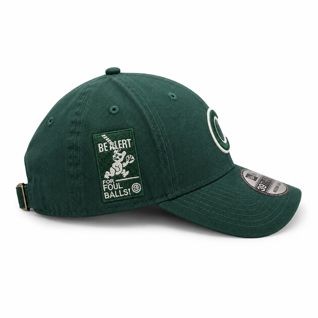 Chicago Cubs New Era 1:20 Clock Forest Green 9TWENTY Adjustable Hat