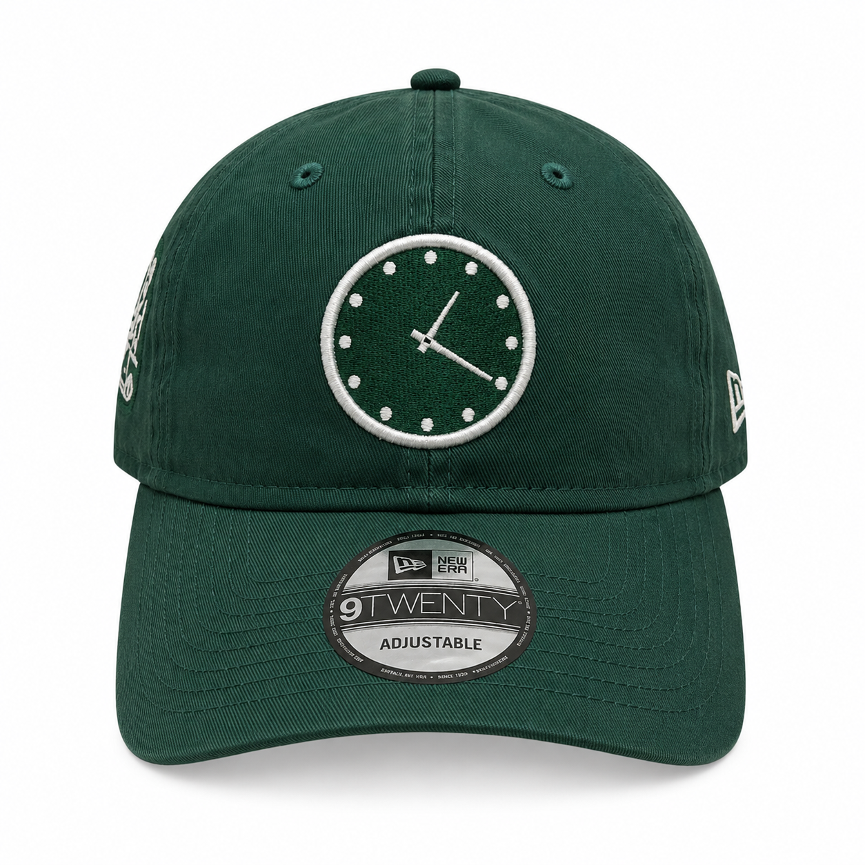 Chicago Cubs New Era 1:20 Clock Forest Green 9TWENTY Adjustable Hat
