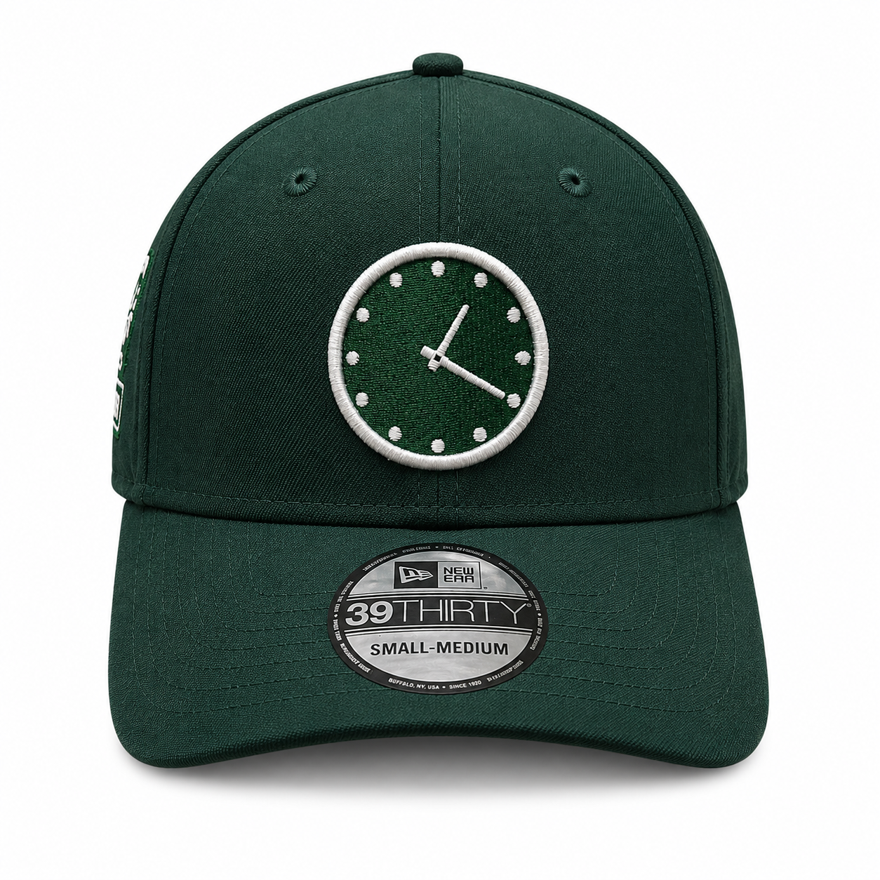 Chicago Cubs New Era Forest Green 1:20 Clock 39THIRTY Flex-Fit Hat