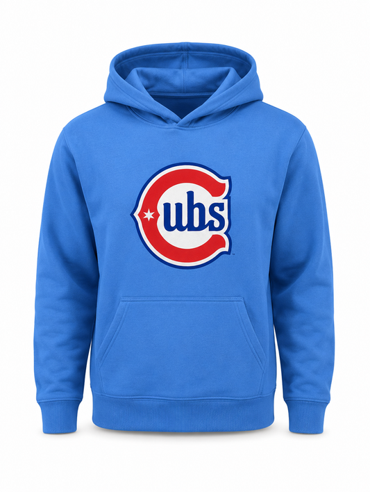 Youth Chicago Cubs Valor Blue 2nd Alternate Pullover Hoodie