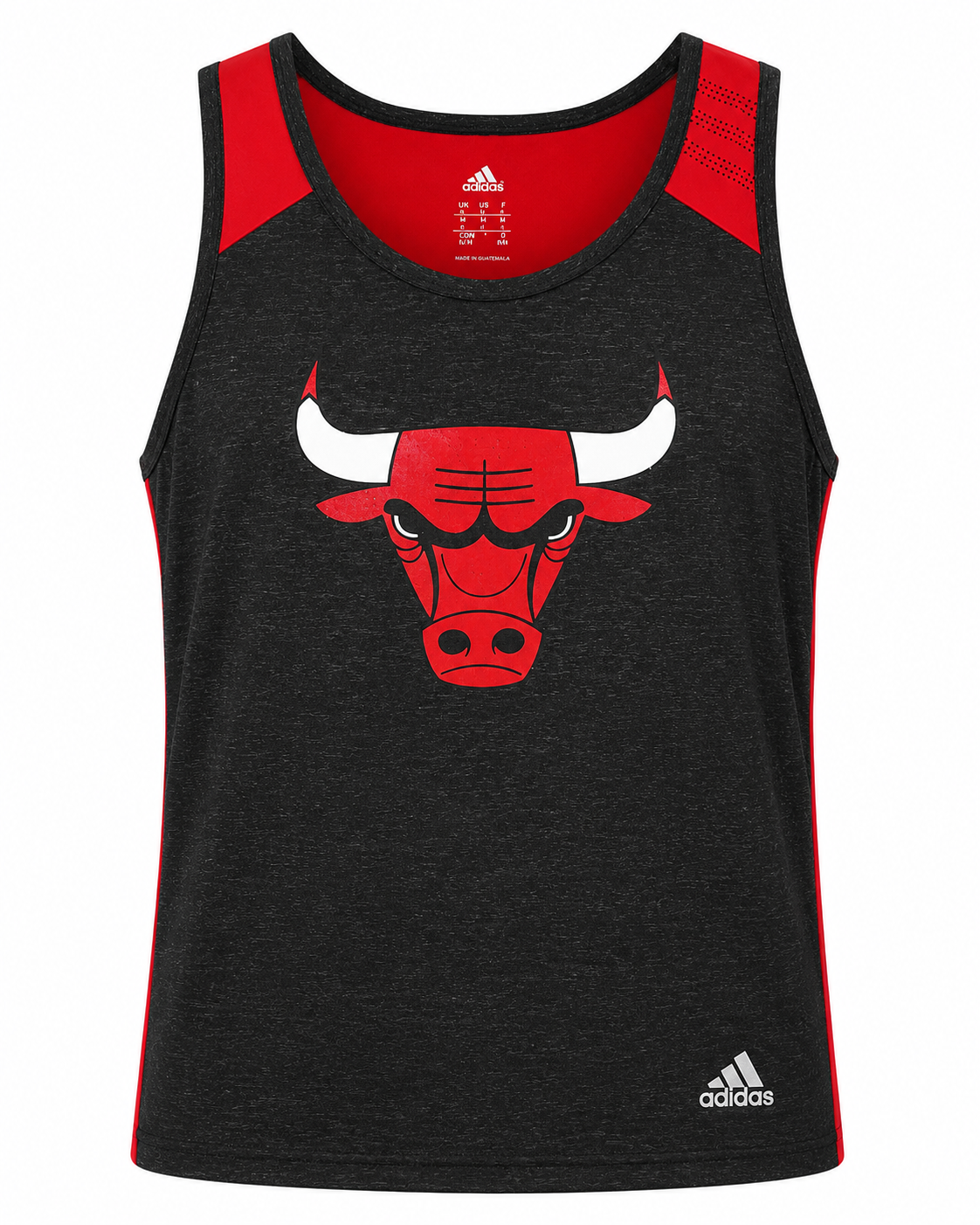 Chicago Bulls Grey Mens Climalite Lightweight FAS Tank Top by Adidas