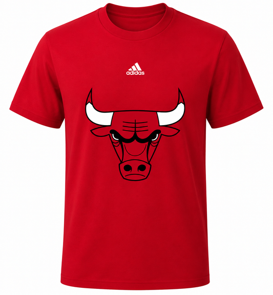 Youth Chicago Bulls Faded Team Logo Tee