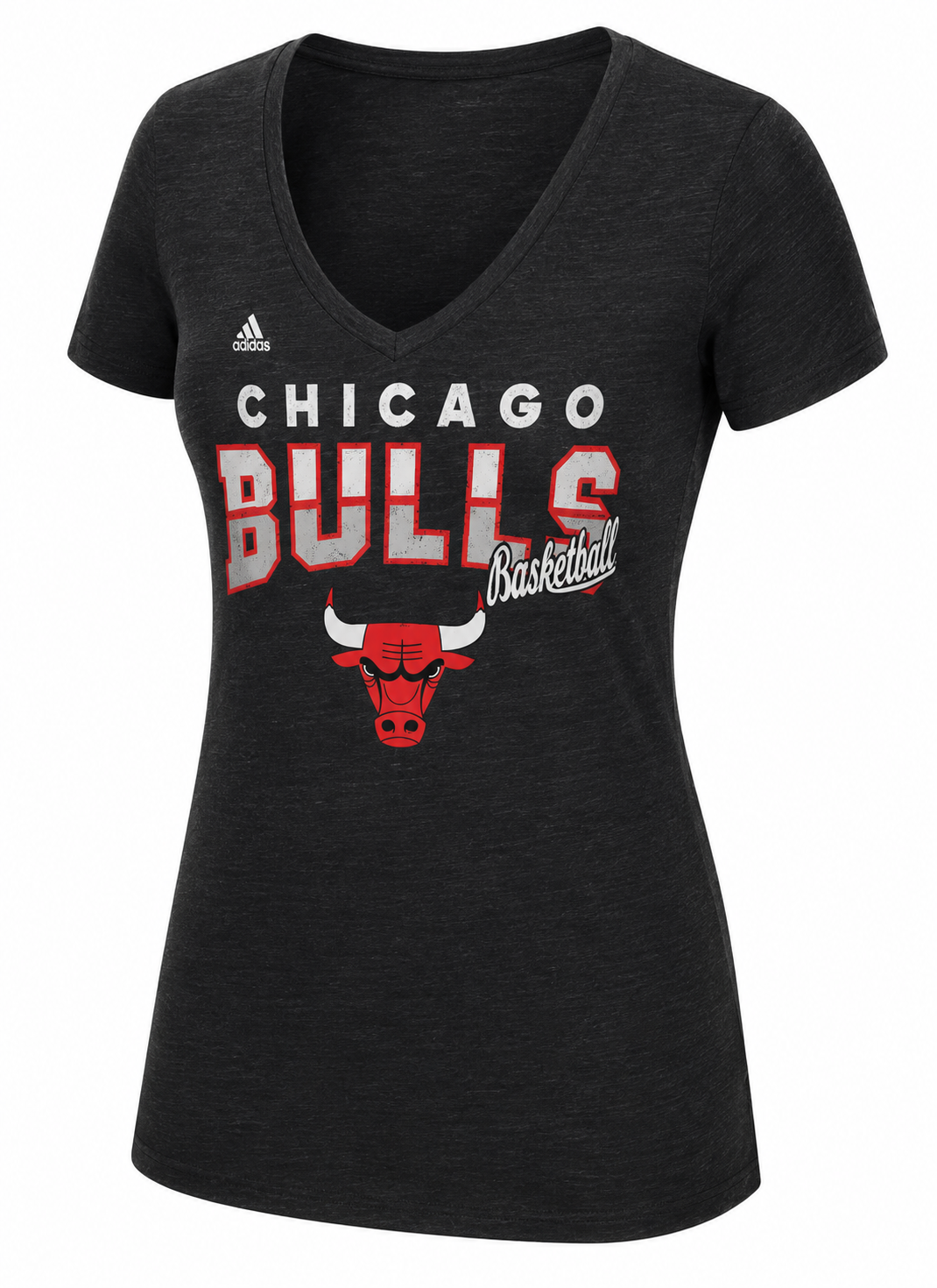 Womens Chicago Bulls Horizon Lines T-Shirt