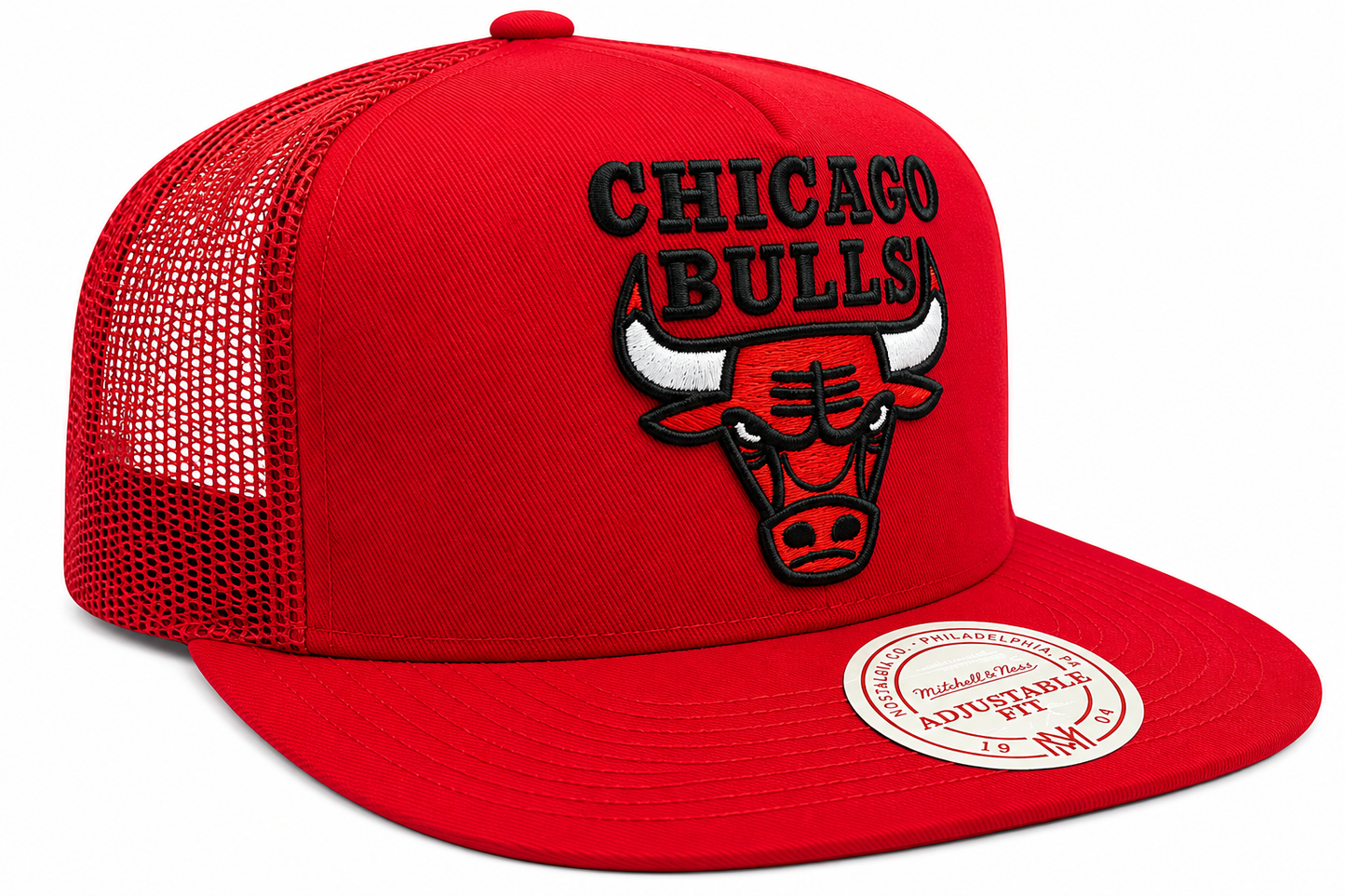 Chicago Bulls Mitchell & Ness NBA Evergreen Trucker Snapback Hat