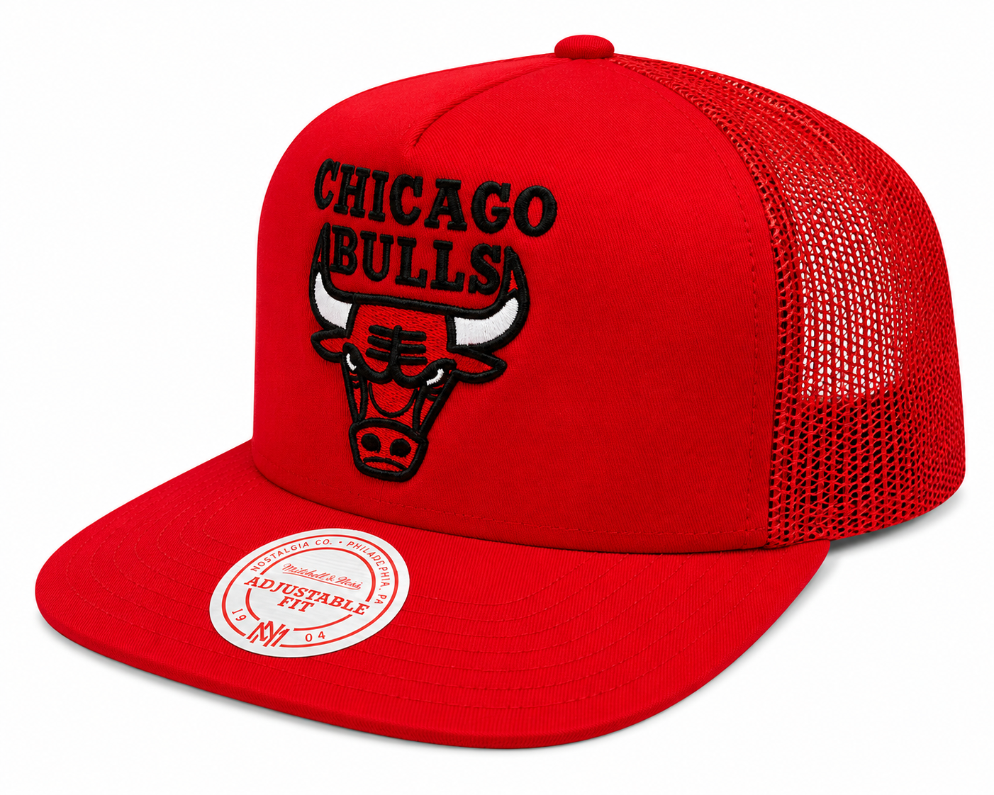 Chicago Bulls Mitchell & Ness NBA Evergreen Trucker Snapback Hat