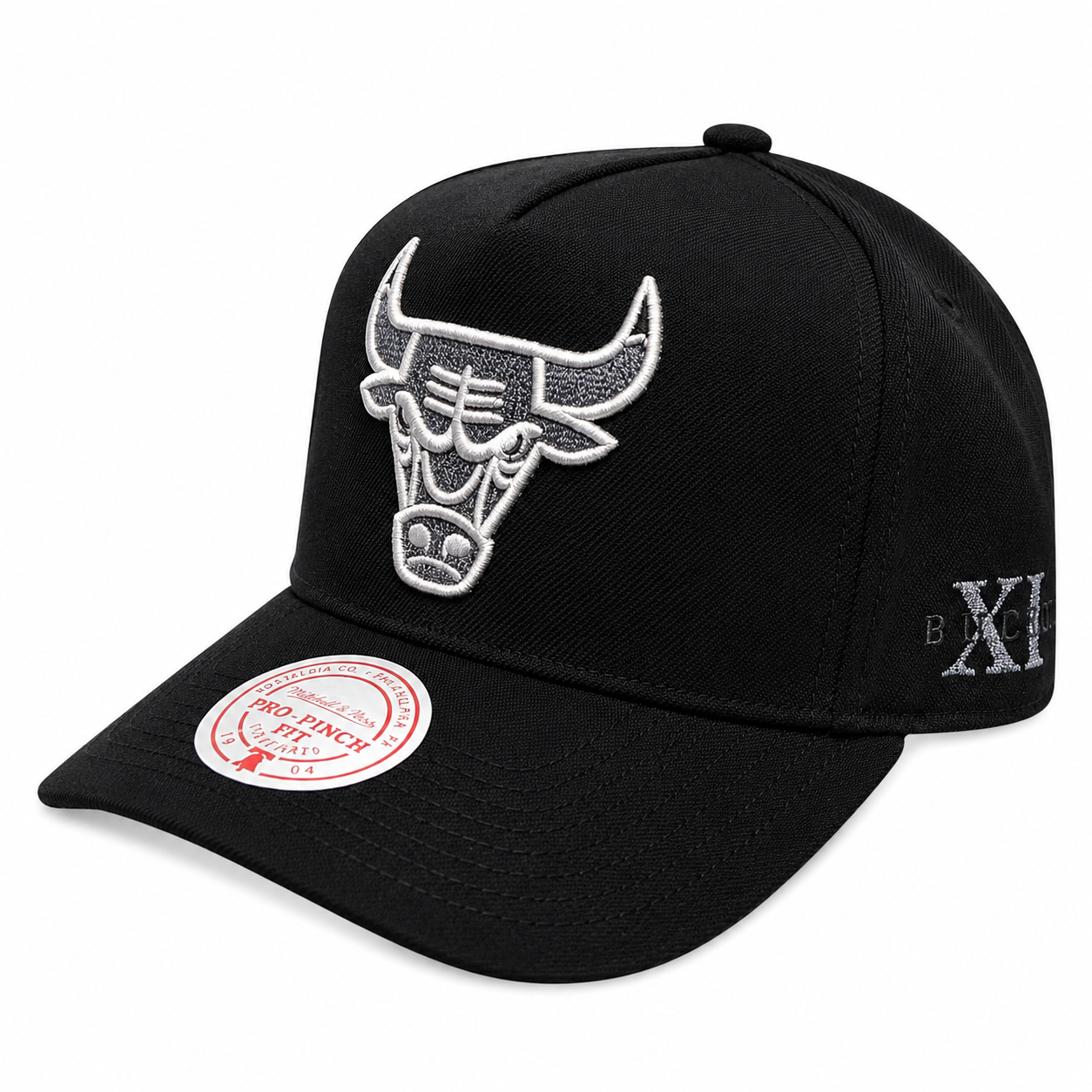 Chicago Bulls Mitchell & Ness NBA Core Jordan XI Pro Snapback Hat
