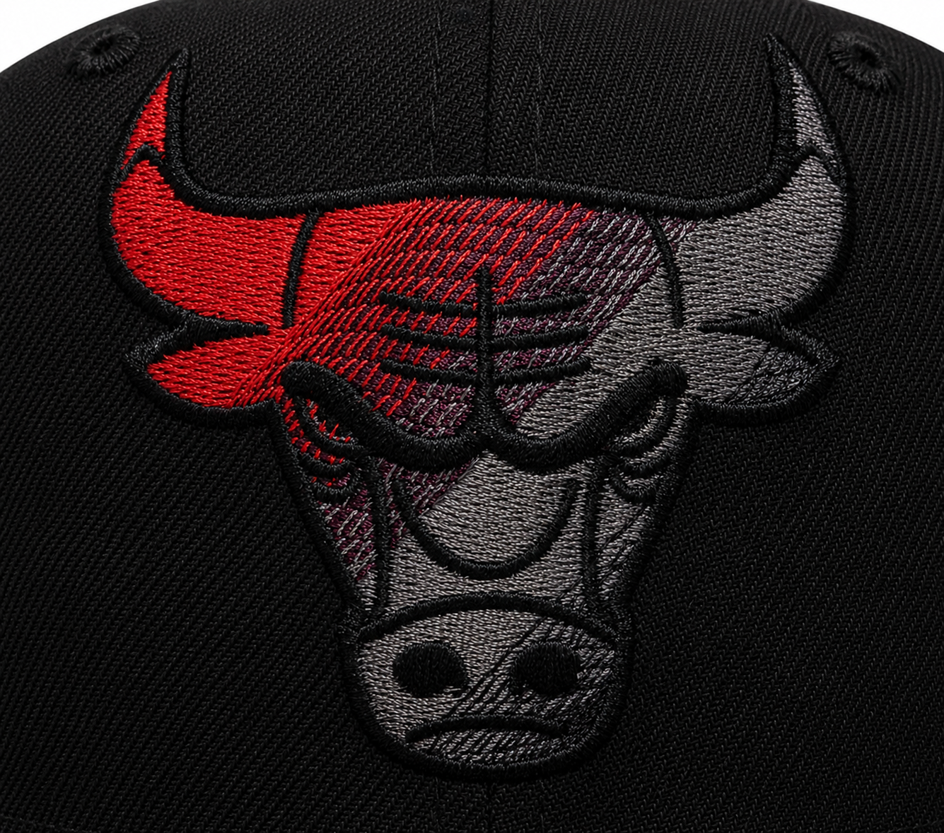 Chicago Bulls New Era Logo Fade 6X Black 59FIFTY Fitted Hat