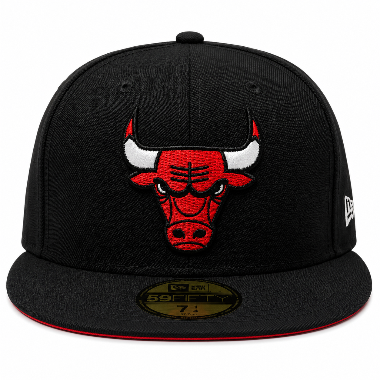 Men's Chicago Bulls Black/Red 6X Champions 59FIFTY Fitted Hat
