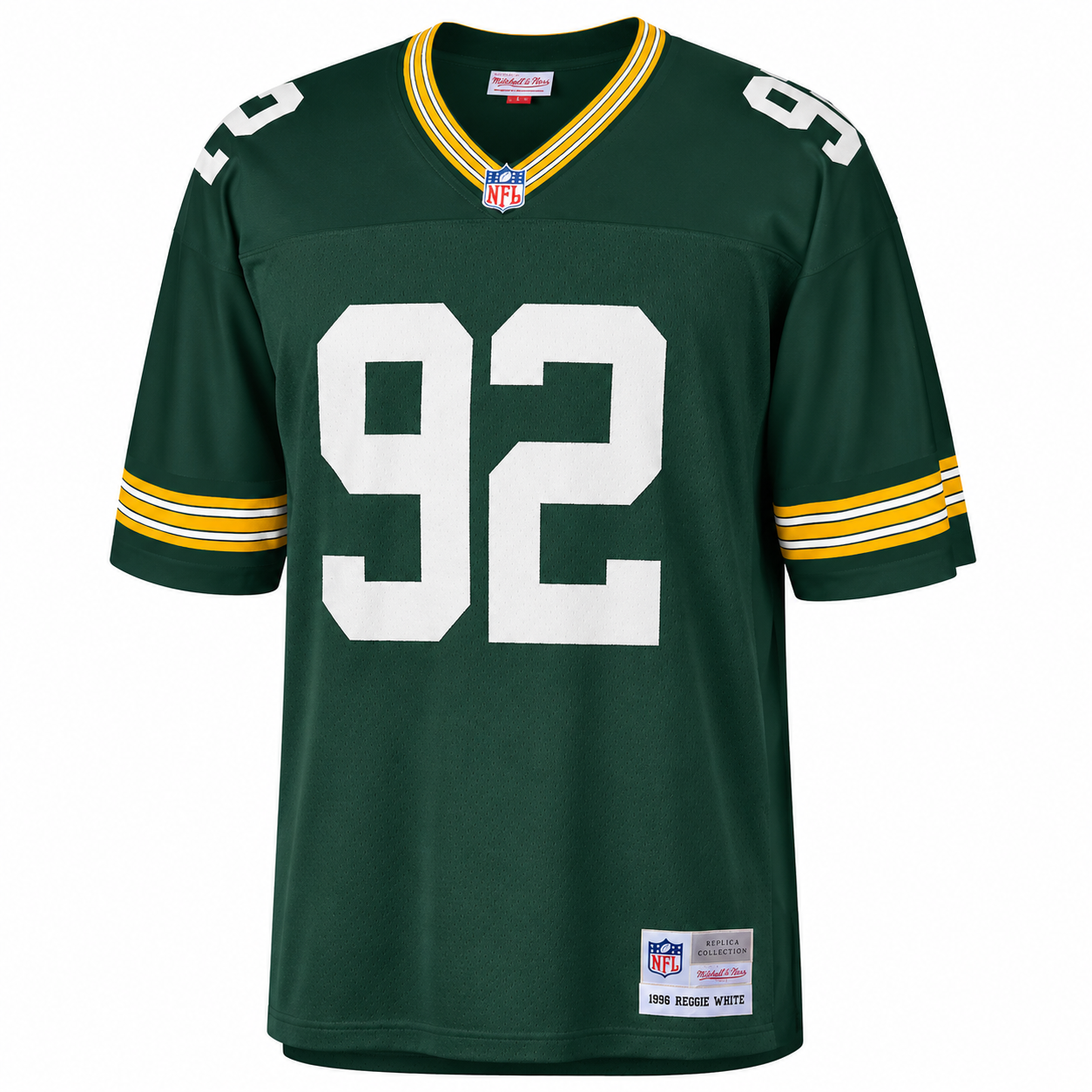 Reggie White Green Bay Packers 1996 Green Legacy Replica Jersey By Mitchell & Ness