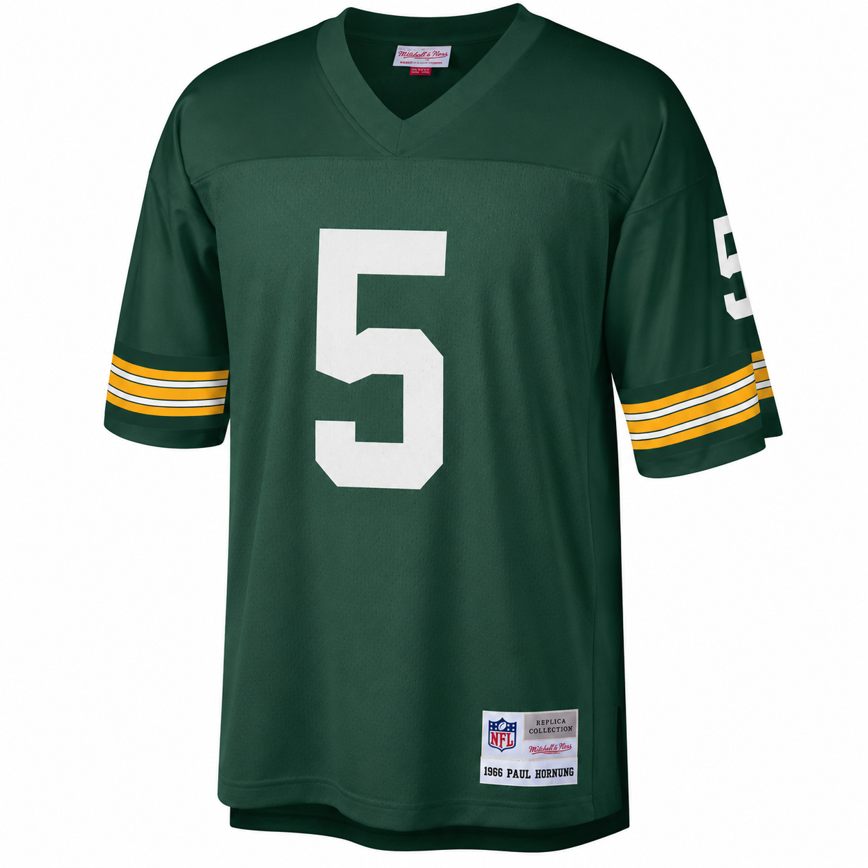 Men's Green Bay Packers Paul Hornung Mitchell & Ness Green Retired Player Legacy Replica Jersey