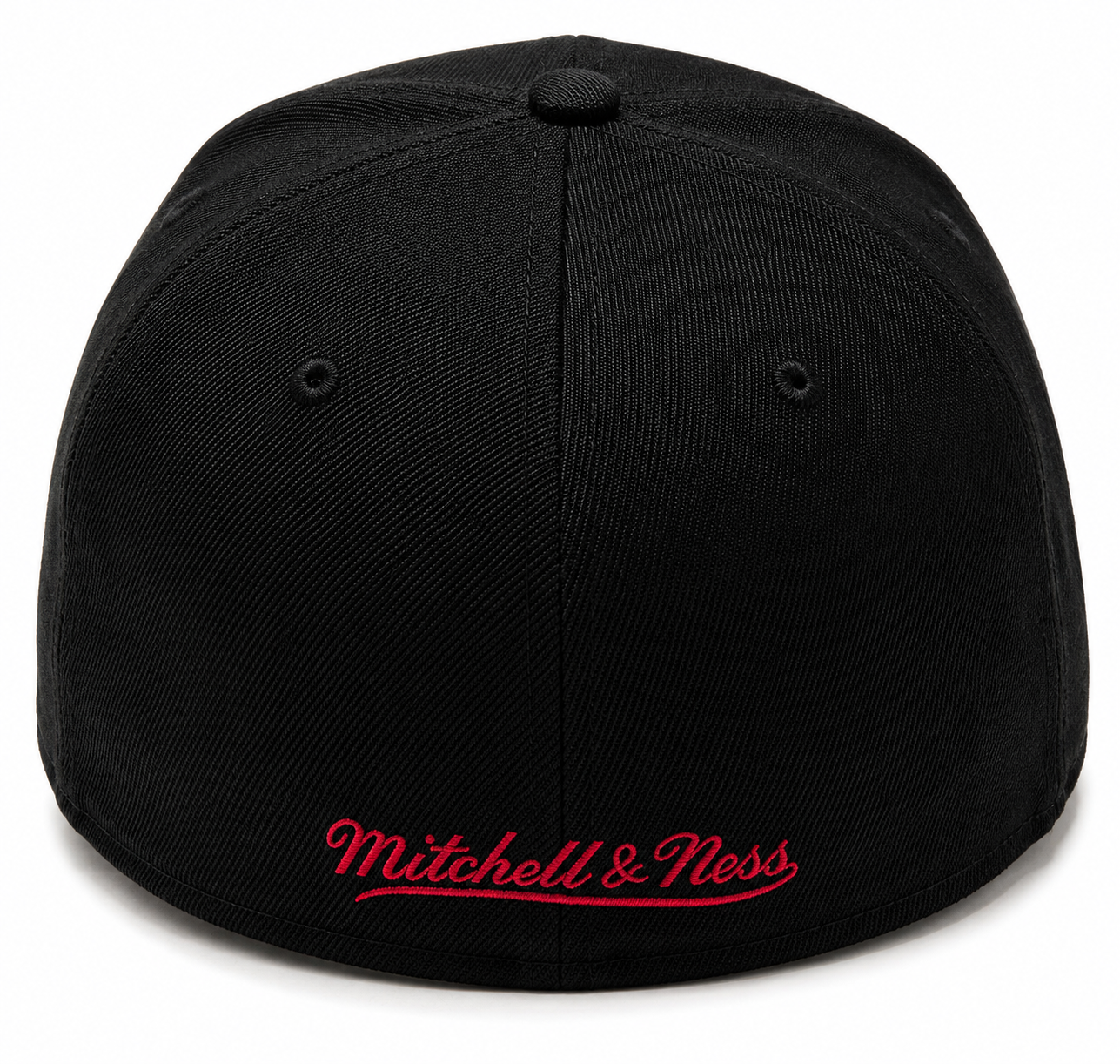 Men's Chicago Bulls Mitchell & Ness Hardwood Classics 2 Tone Black/Gray Reload 2.0 Dynasty Fitted Hat