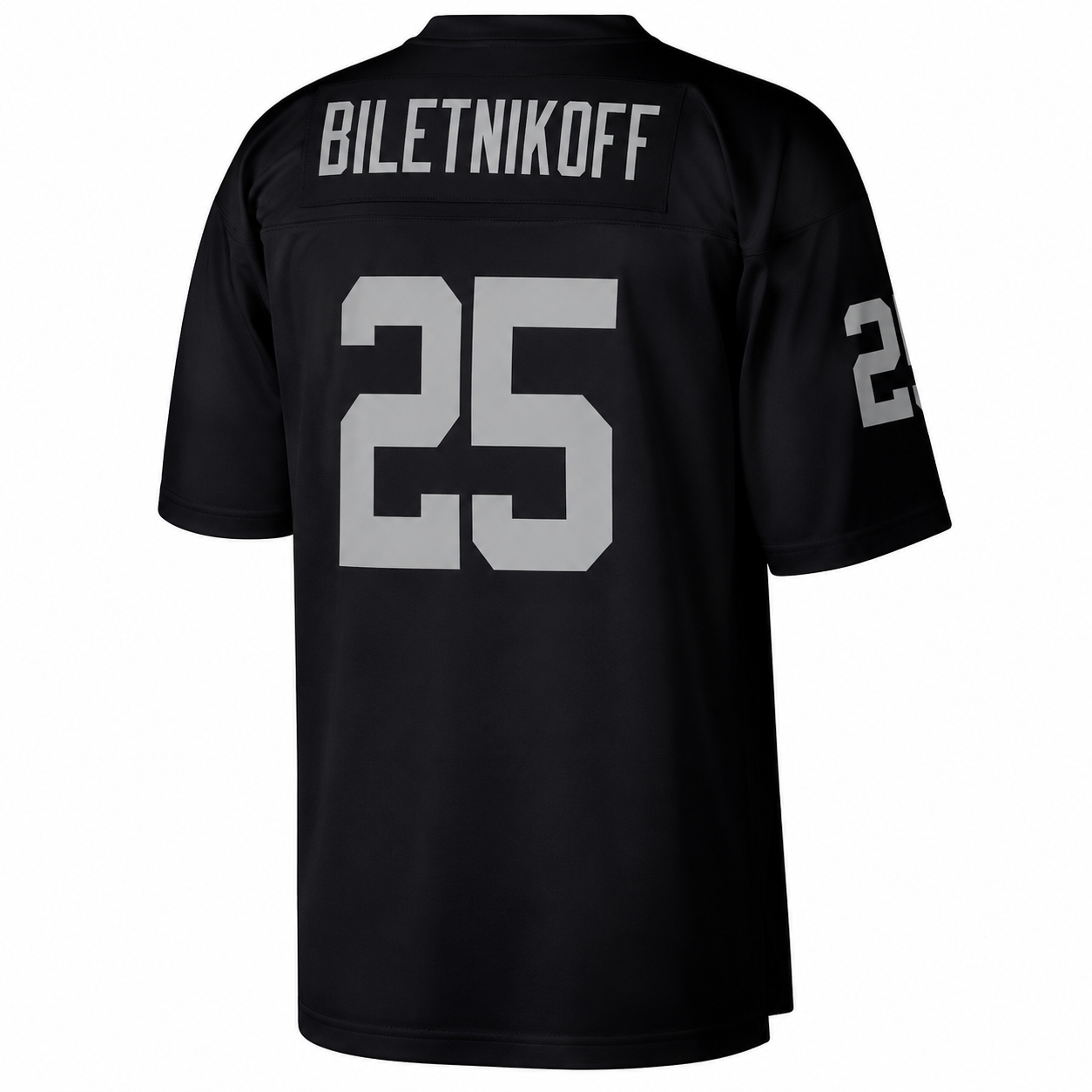 Mitchell & Ness Fred Biletnikoff Las Vegas Raiders Black Retired Player Legacy Replica Jersey