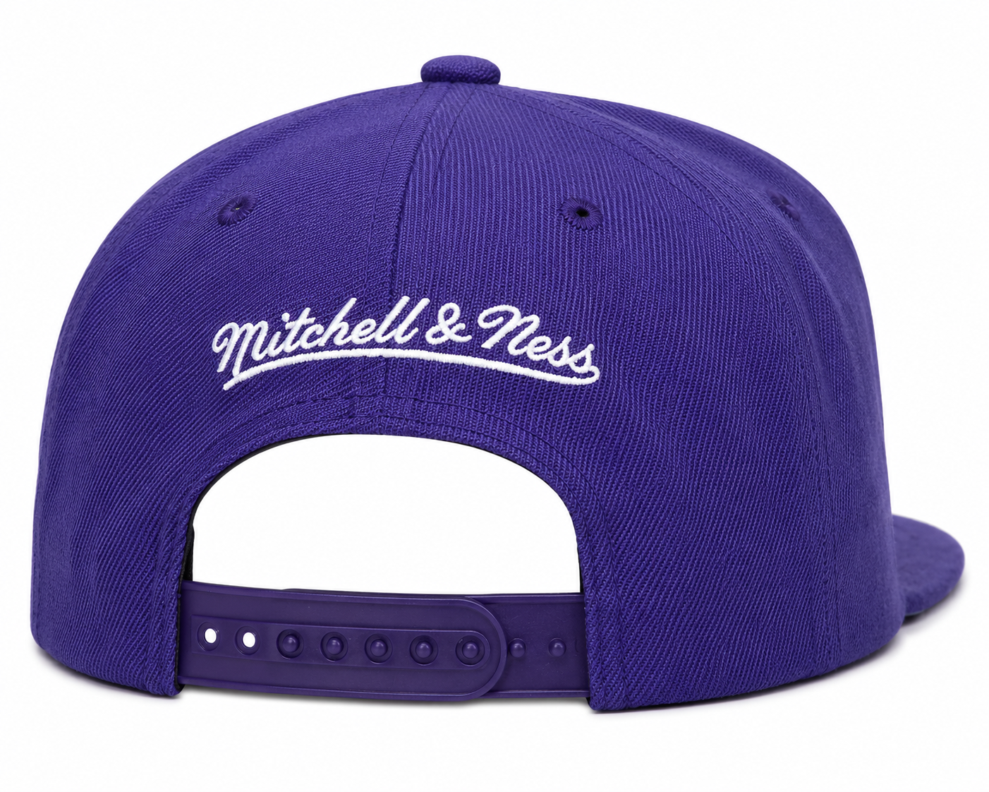 Men's Toronto Raptors Ground 2.0 Purple Snapback Hat By Mitchell & Ness