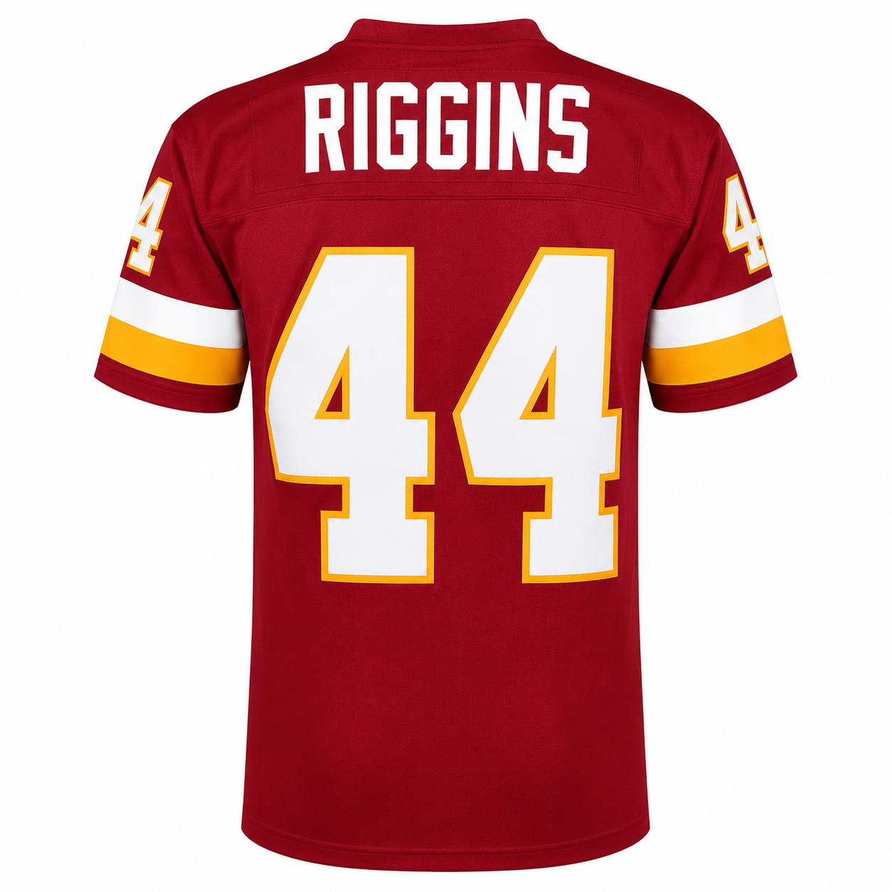 Mens Washington Commanders Redskins John Riggins Mitchell & Ness Burgundy Retired Player Vintage Replica Jersey