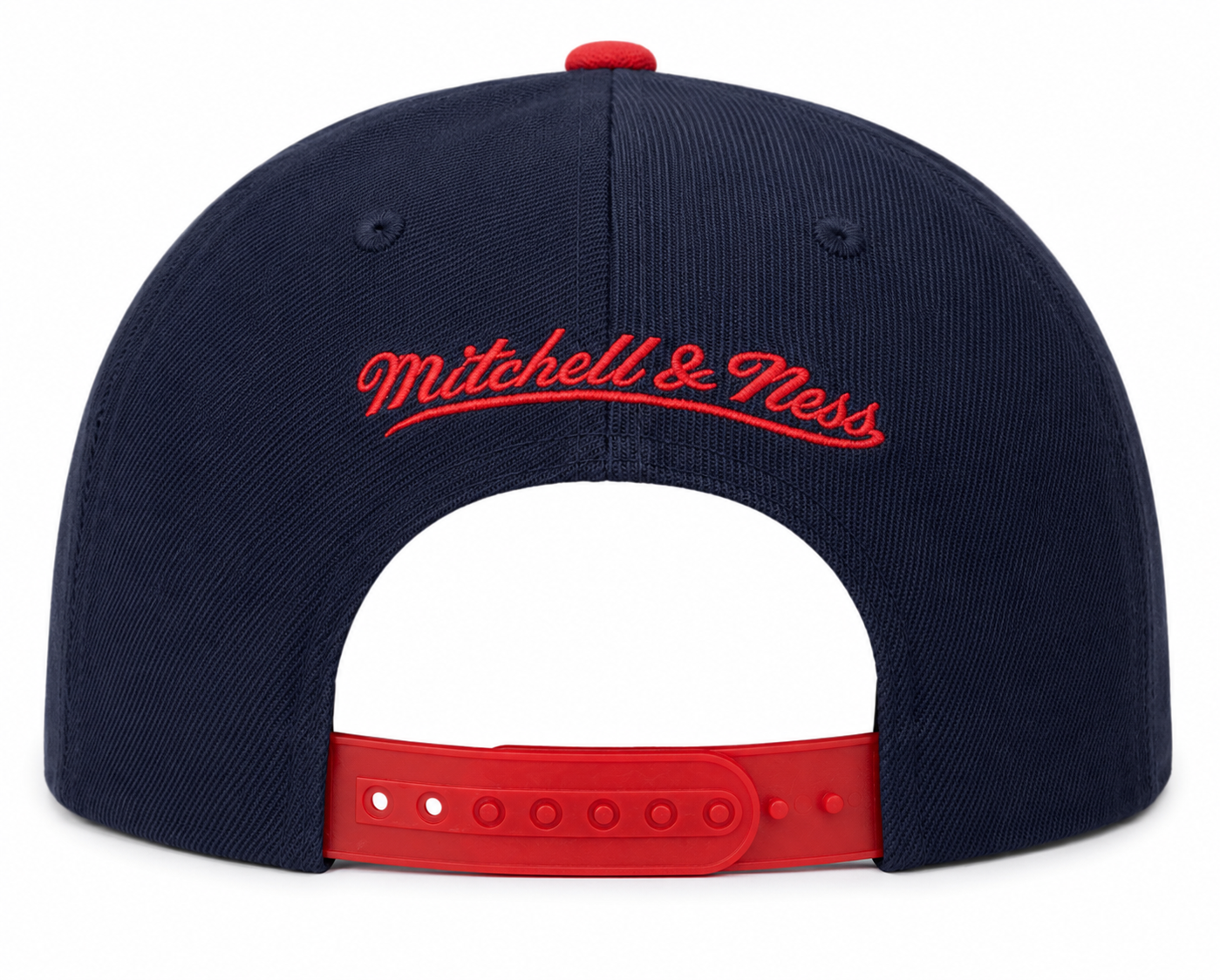 NBA Washington Wizards Mitchell & Ness Cropped XL Logo Adjustable Snapback Hat