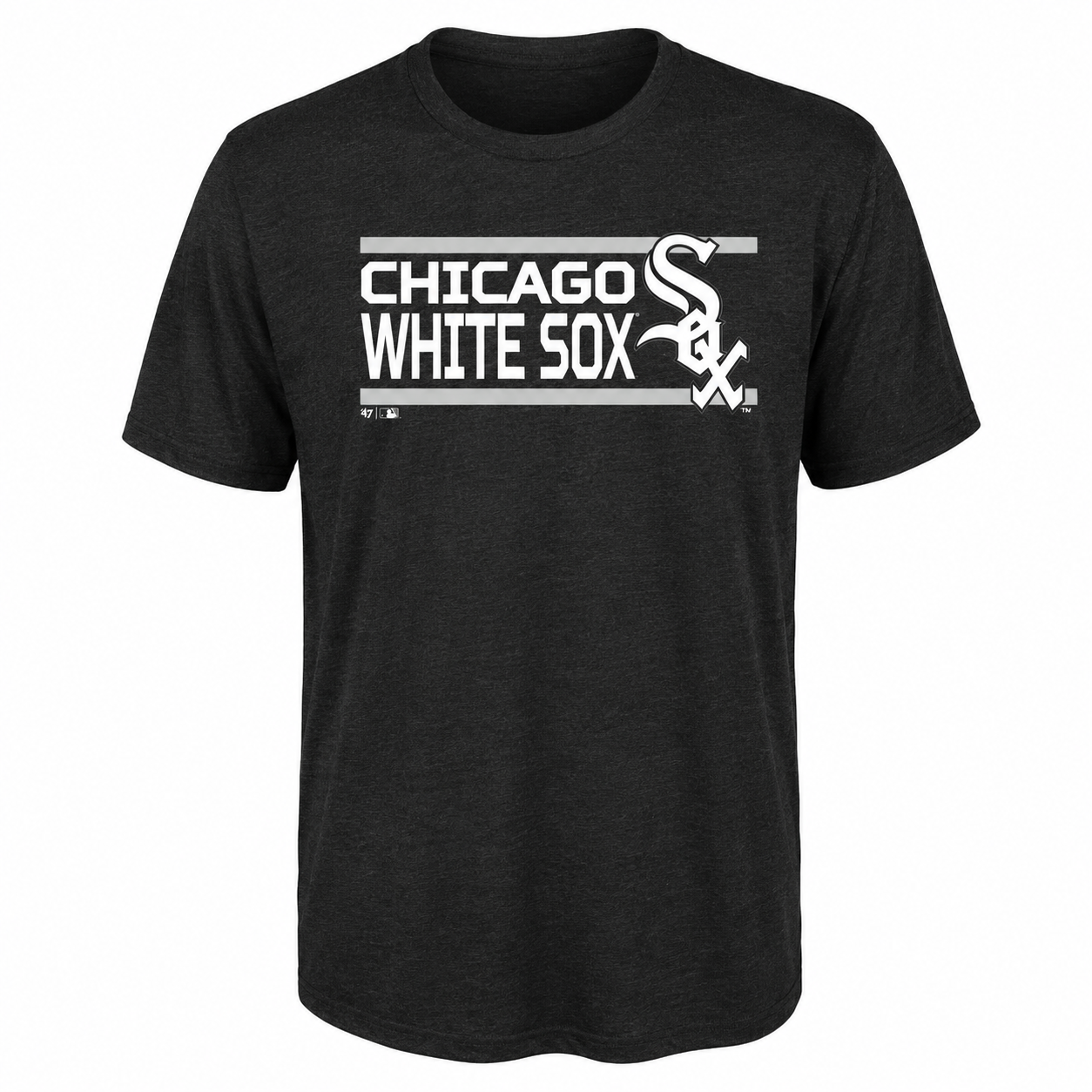 Youth Chicago White Sox Black Short Sleeve Ultra Tee