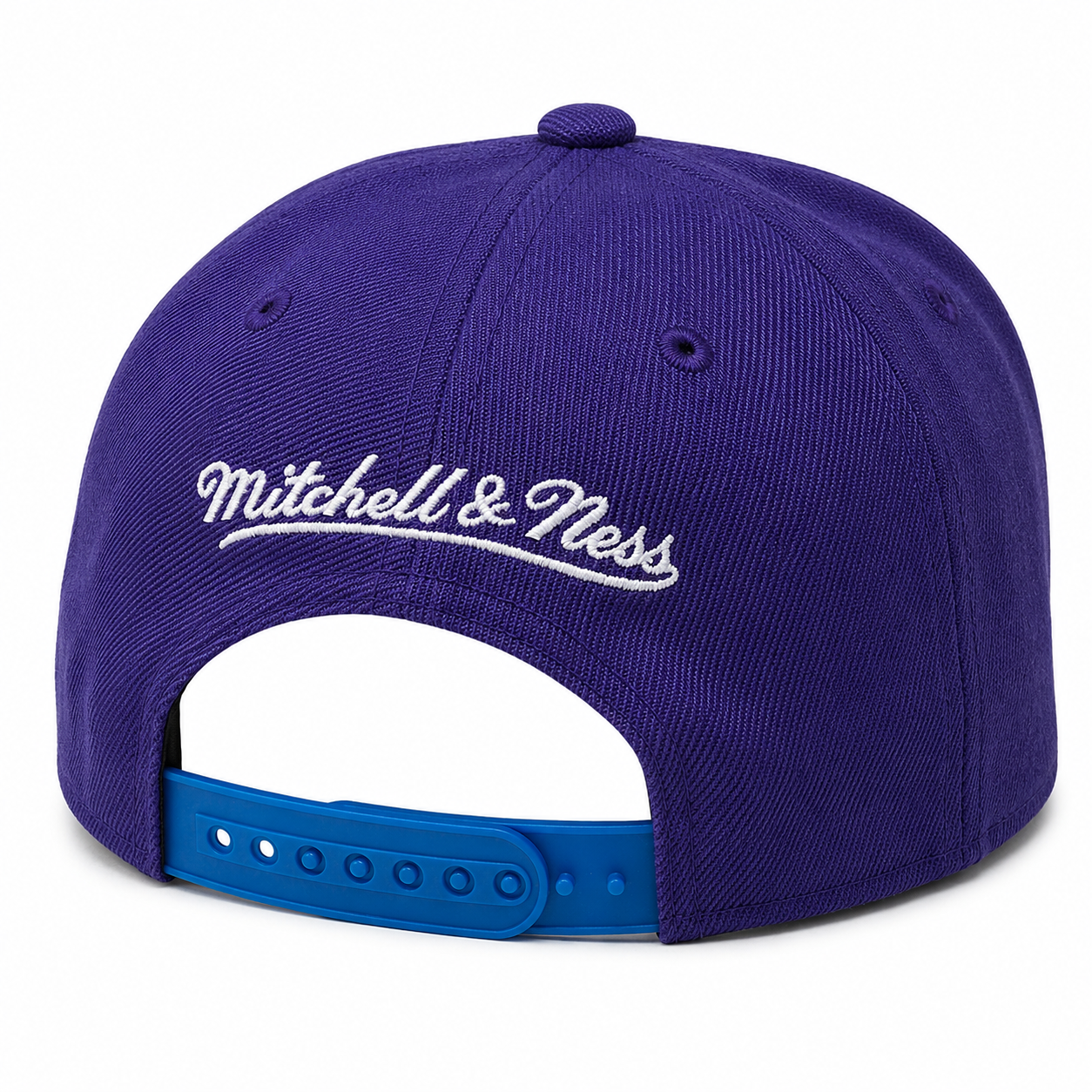 Men's Mitchell & Ness Utah Jazz NBA Core Basic HWC Snapback Hat-Purple/Teal