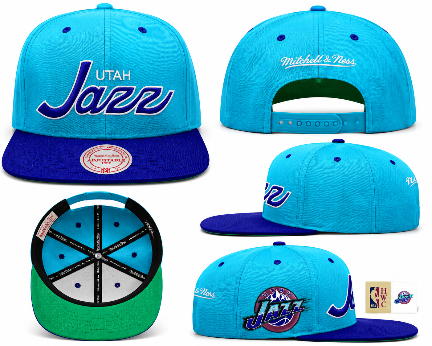 Men's Utah Jazz Blue/Purple NBA Sports Specialty Snapback Adjustable Hat