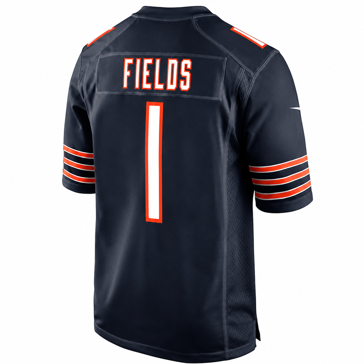 Justin Fields Chicago Bears Youth Navy Blue Nike Game Replica Jersey