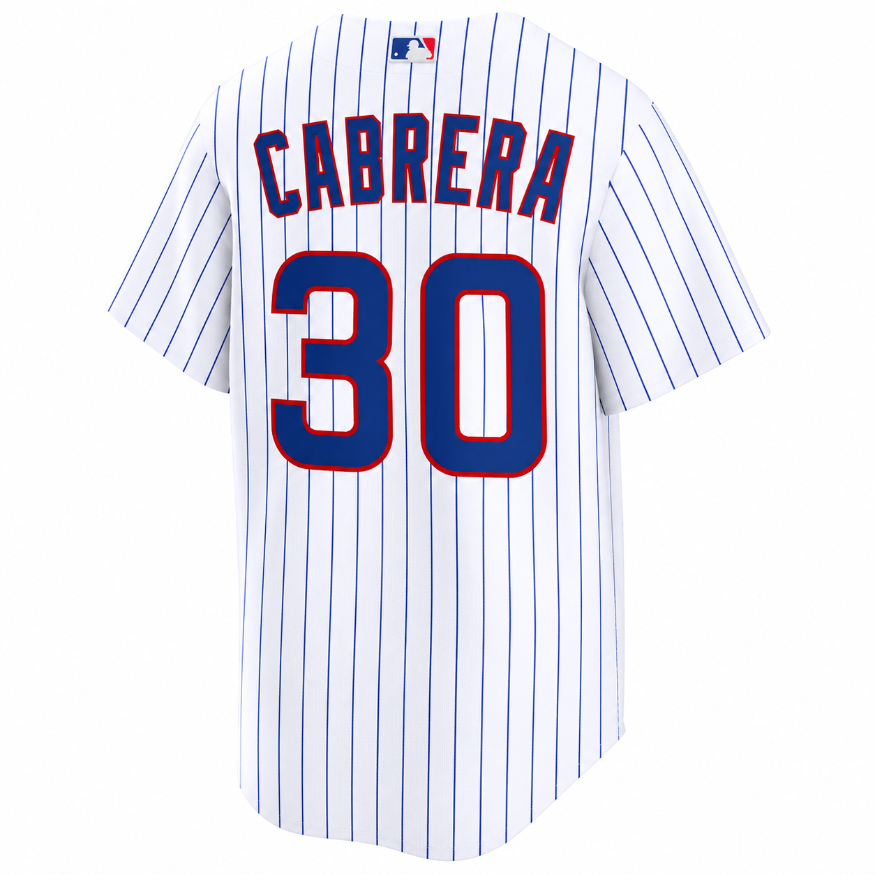 NIKE Men's Edward Cabrera Chicago Cubs Premium Twill White Home Replica Jersey With Authentic Premium Lettering