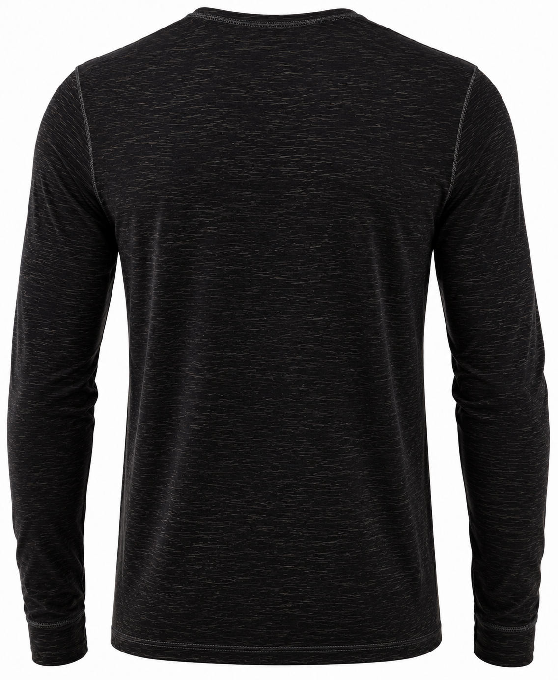 Men's Chicago White Sox Cooperstown Collection Black Legendary Slub Long Sleeve Tee