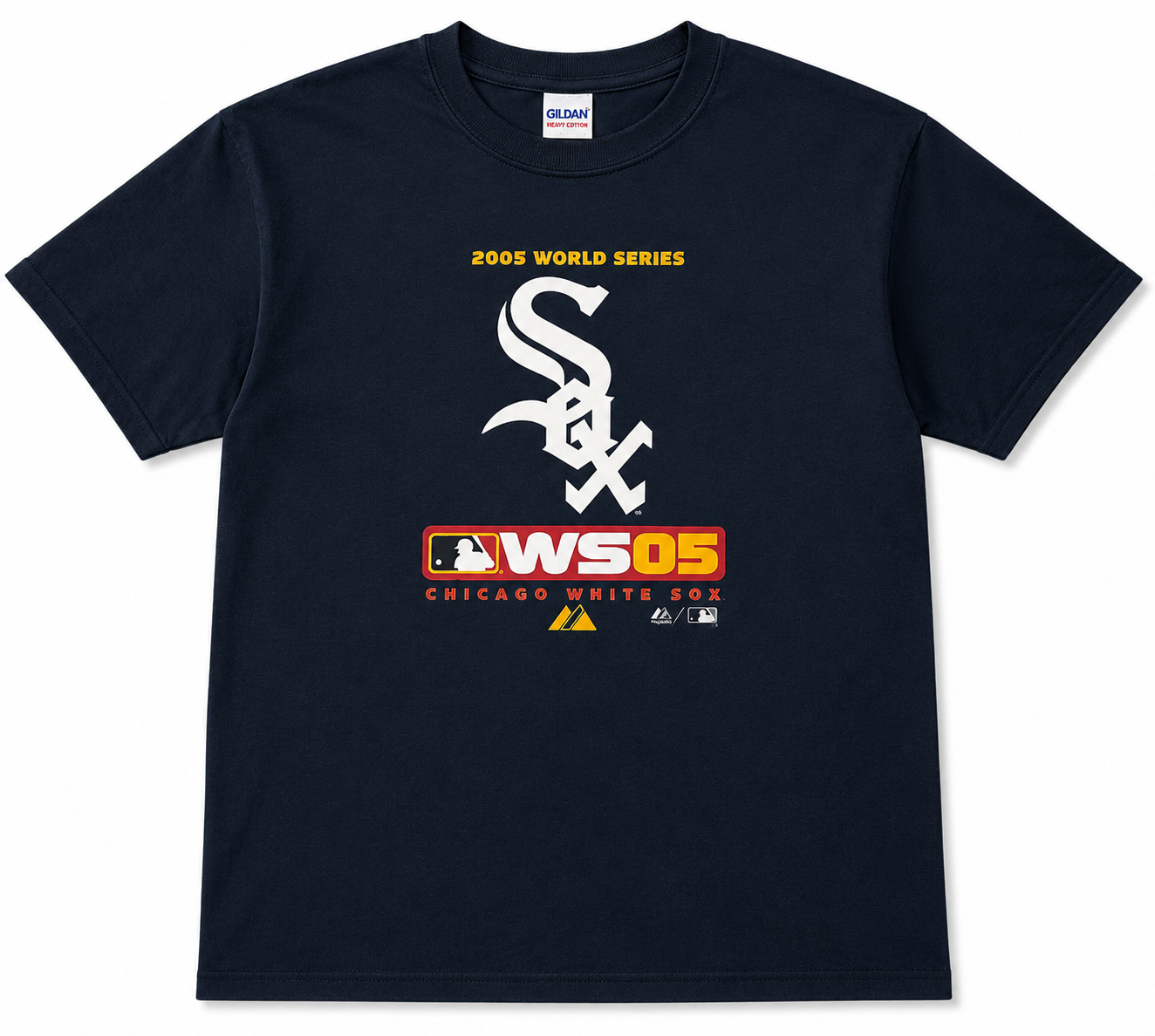 Men's Majestic Chicago White Sox 2005 World Series Bound T-Shirt