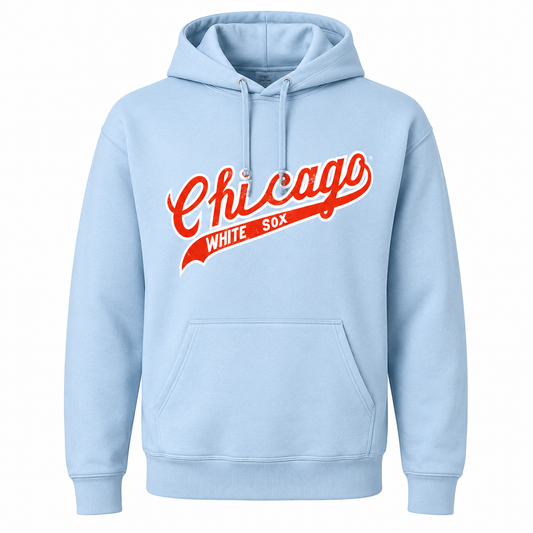 Mens Chicago White Sox Powder Blue 1972 Cooperstown Collection Hoodie