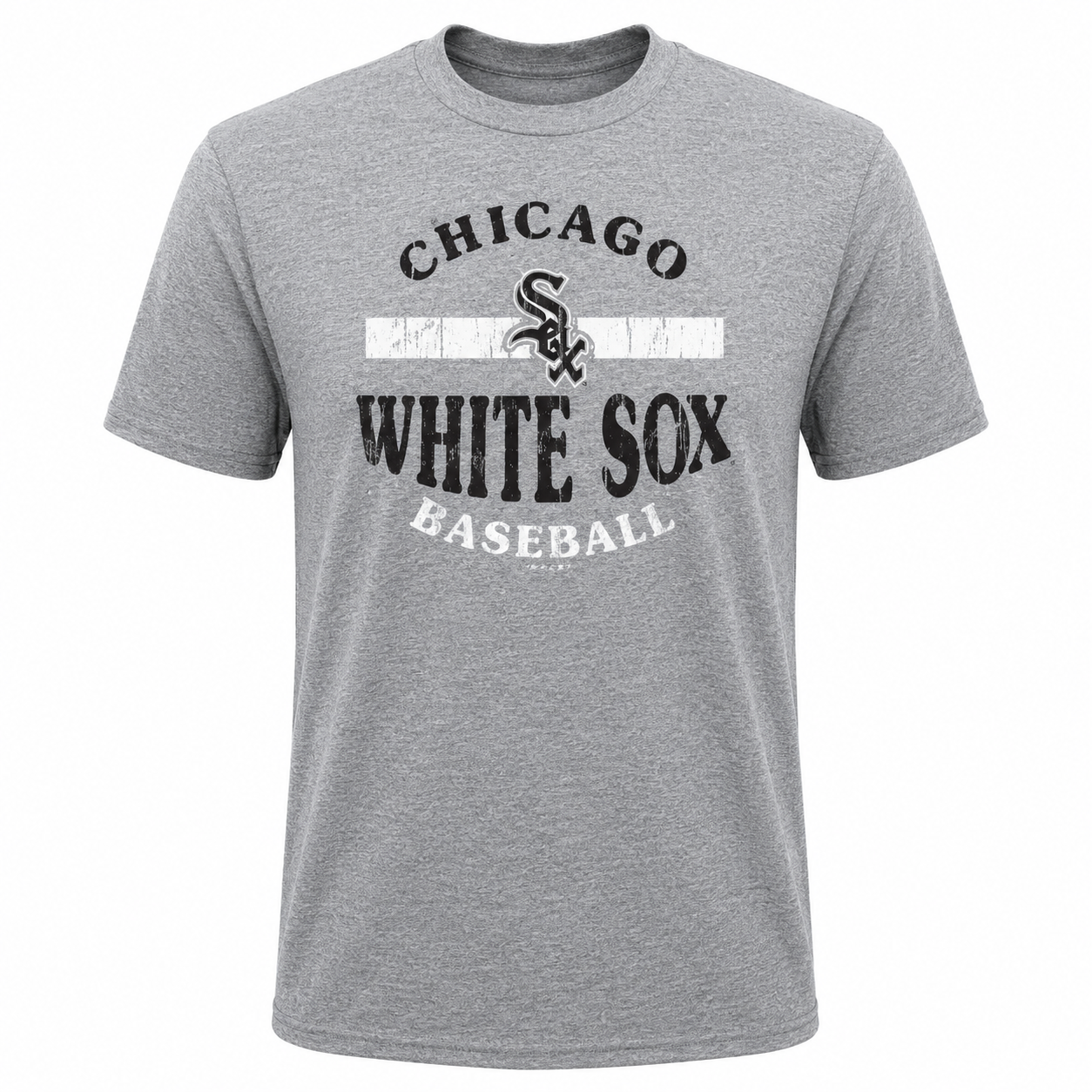Youth Chicago White Sox Gray Infielder Tri-Blend Tee