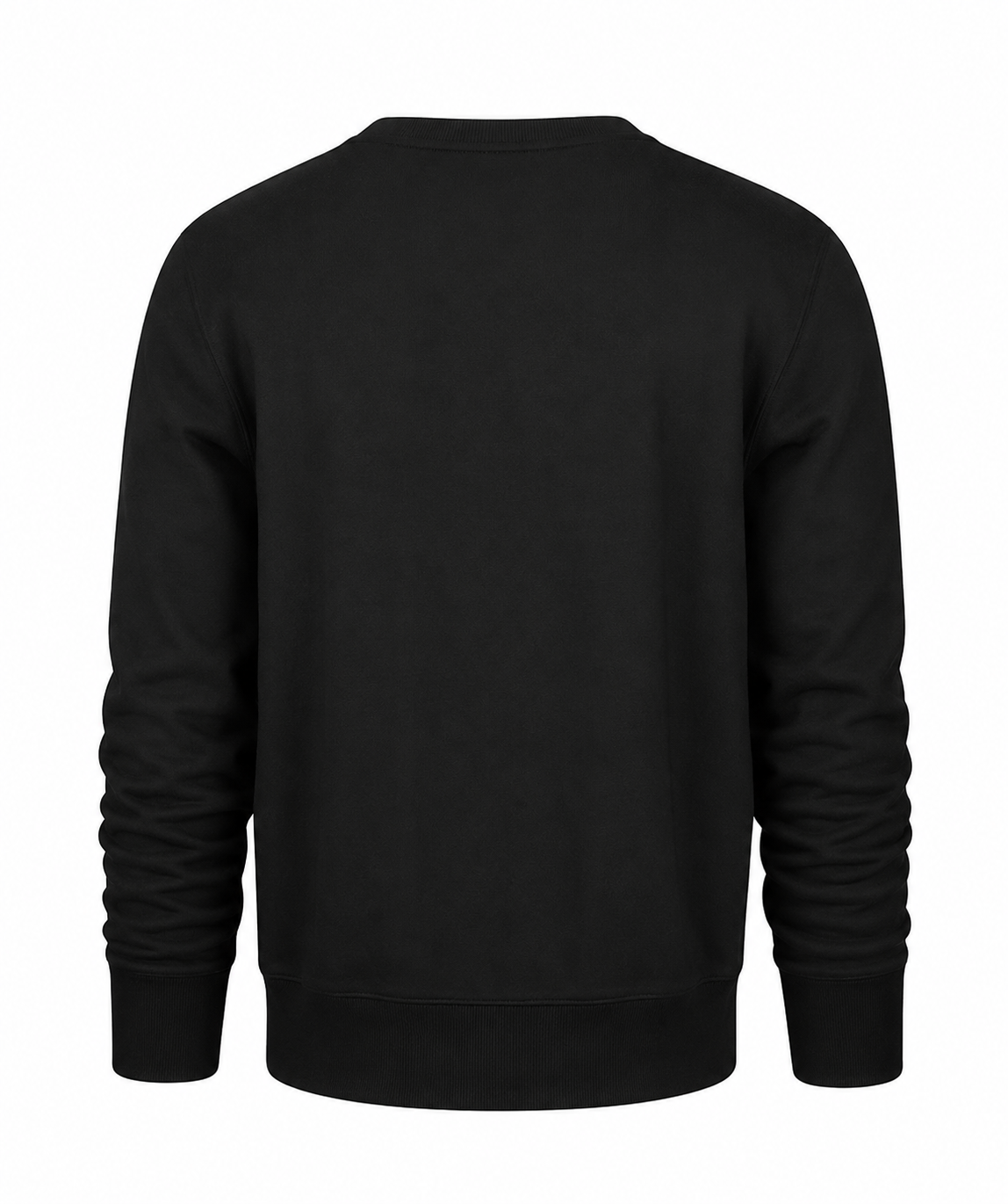 Men's '47 Brand Chicago White Sox Black Top Team Headline Crew Neck Sweatshirt