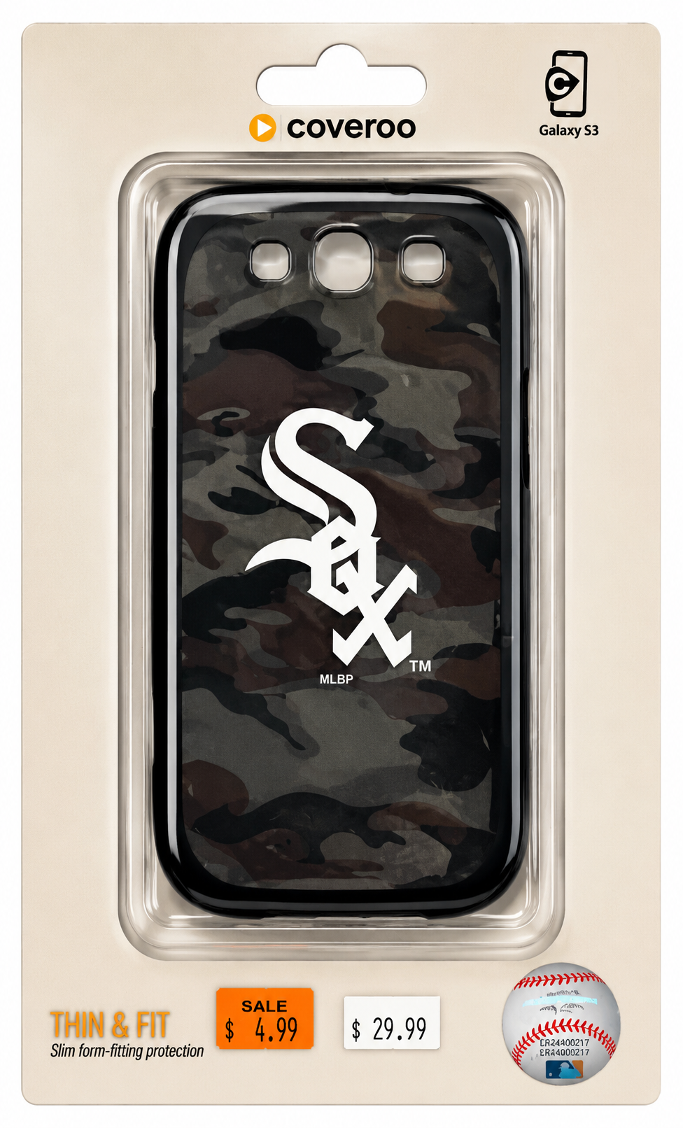 Chicago White Sox Camo Galaxy S3 Case