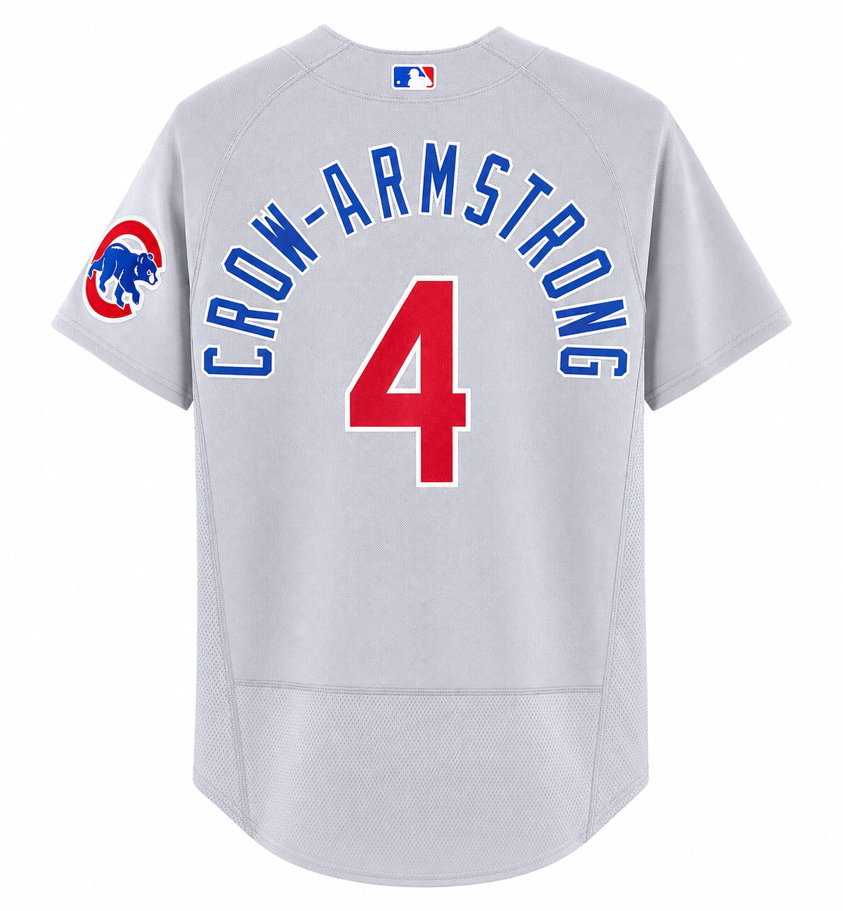 Men's Chicago Cubs Pete Crow-Armstrong Nike Road Gray Authentic Player Jersey