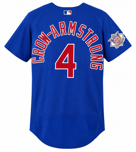 Men's Chicago Cubs Pete Crow-Armstrong Nike Alternate Royal Blue Authentic Player Jersey