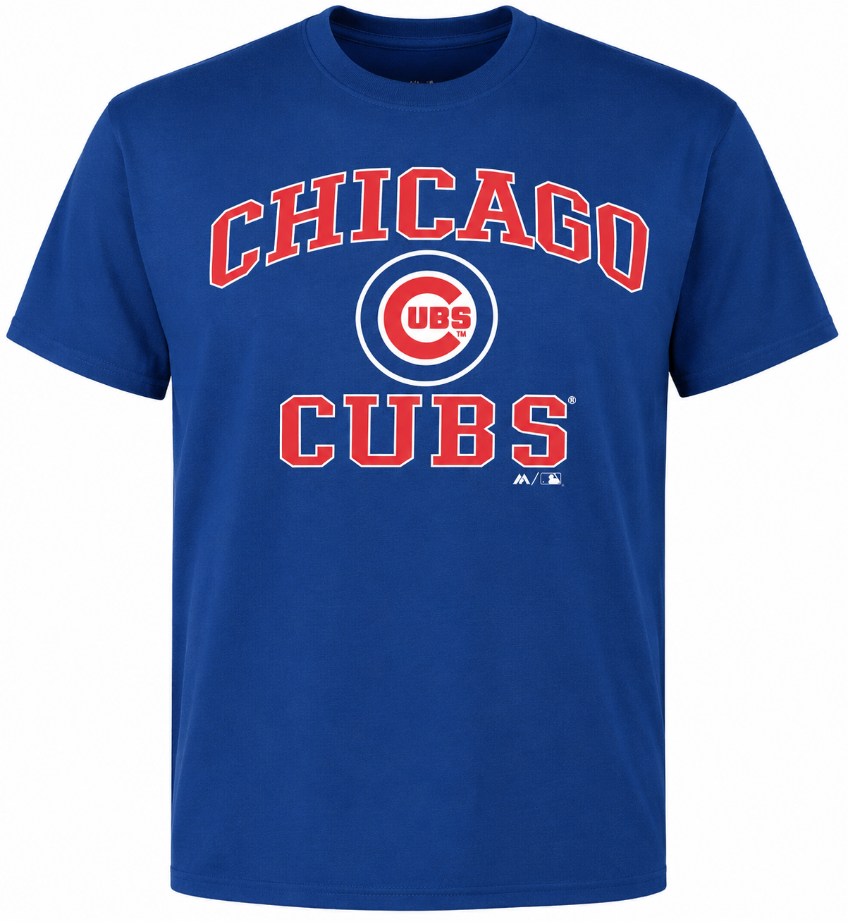 Youth MLB Chicago Cubs Majestic Mind and Soul Triblend T-Shirt