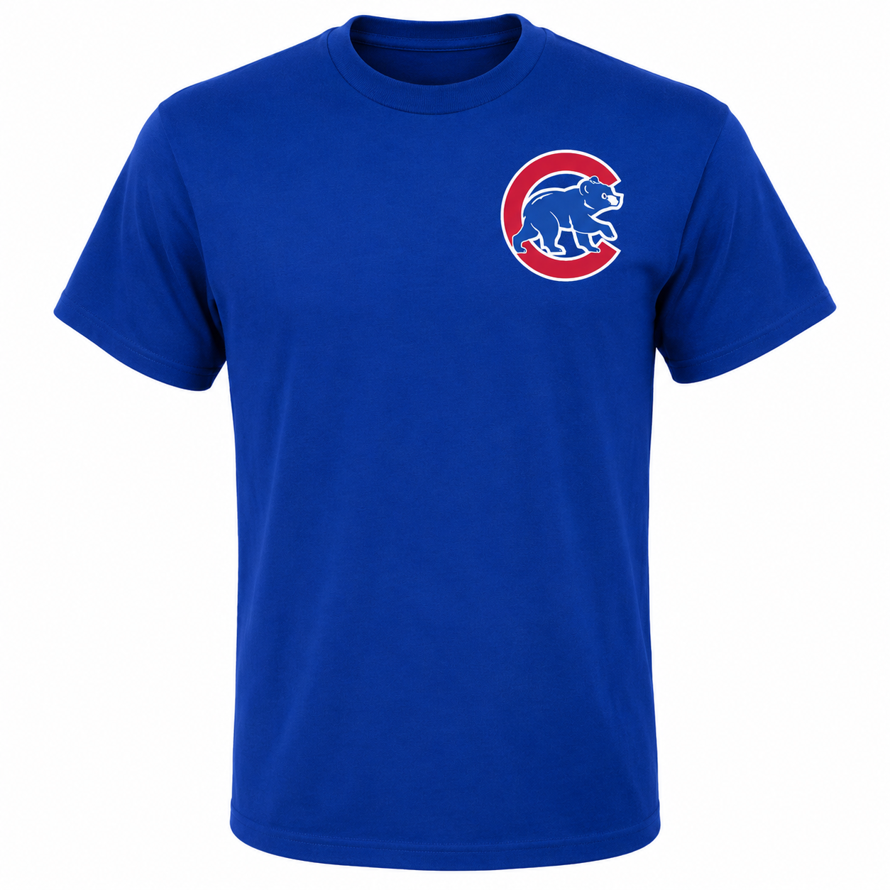 Youth MLB Chicago Cubs Kyle Schwarber Majestic Royal Name & Number T-Shirt