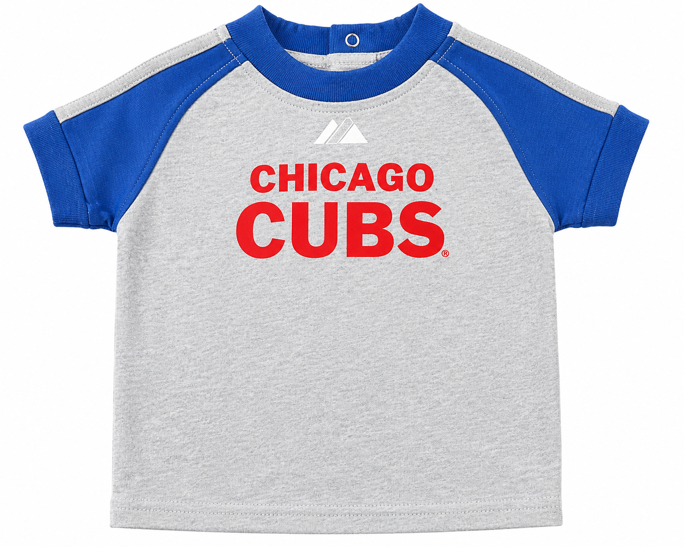 Newborn & Infant Chicago Cubs Majestic Gray T-Shirt