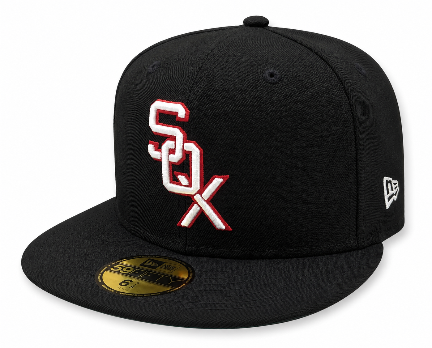 Chicago White Sox 1959 New Era Cooperstown Classics Black 59FIFTY Fitted Hat