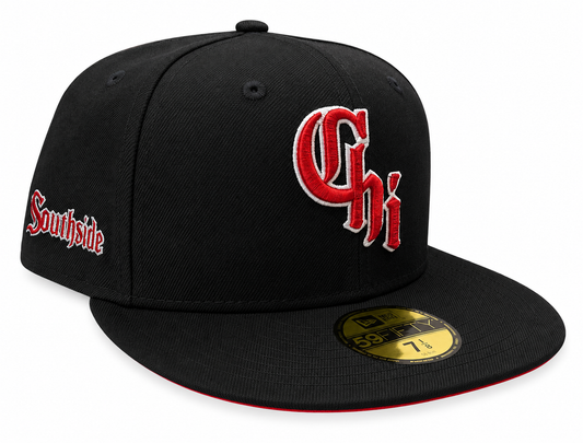 Chicago White Sox New Era City Connect Red/Black 59FIFTY Fitted Hat
